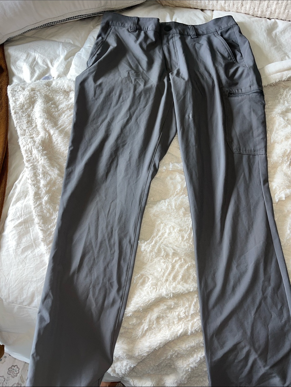 Men’s Columbia Gray fishing pants size 32/32